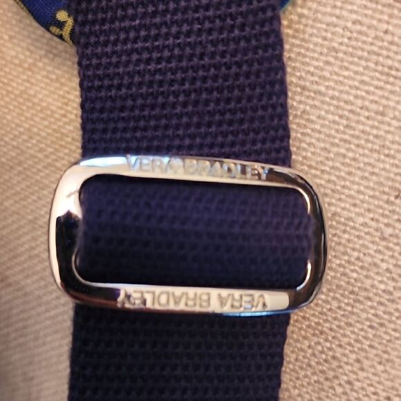 Like New Vera Bradley Blue and Green Messenger Bag - Picture 8 of 8